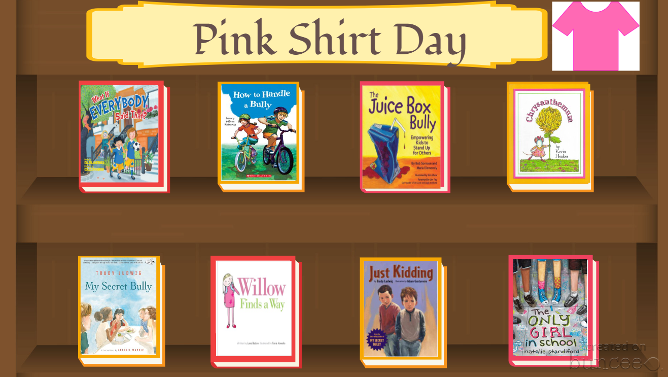 pink shirt books